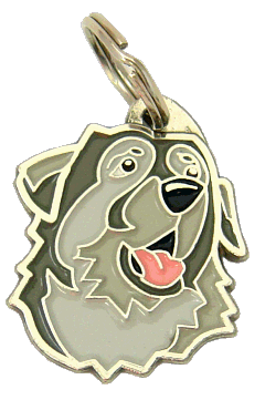 PERRO DE PASTOR DE KARST - Placa grabada, placas identificativas para perros grabadas MjavHov.